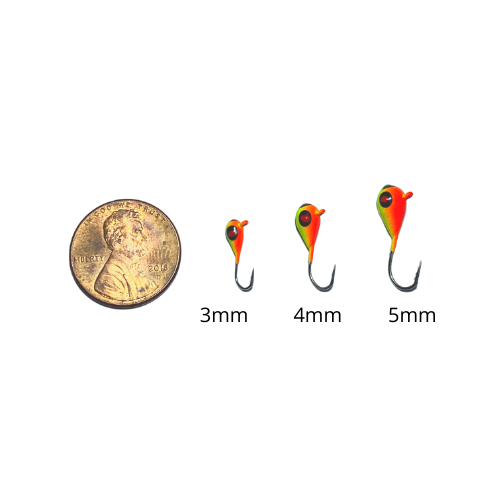 Tungsten Raindrop Pink/Gold Striped Tiger Glow (2-Pack)