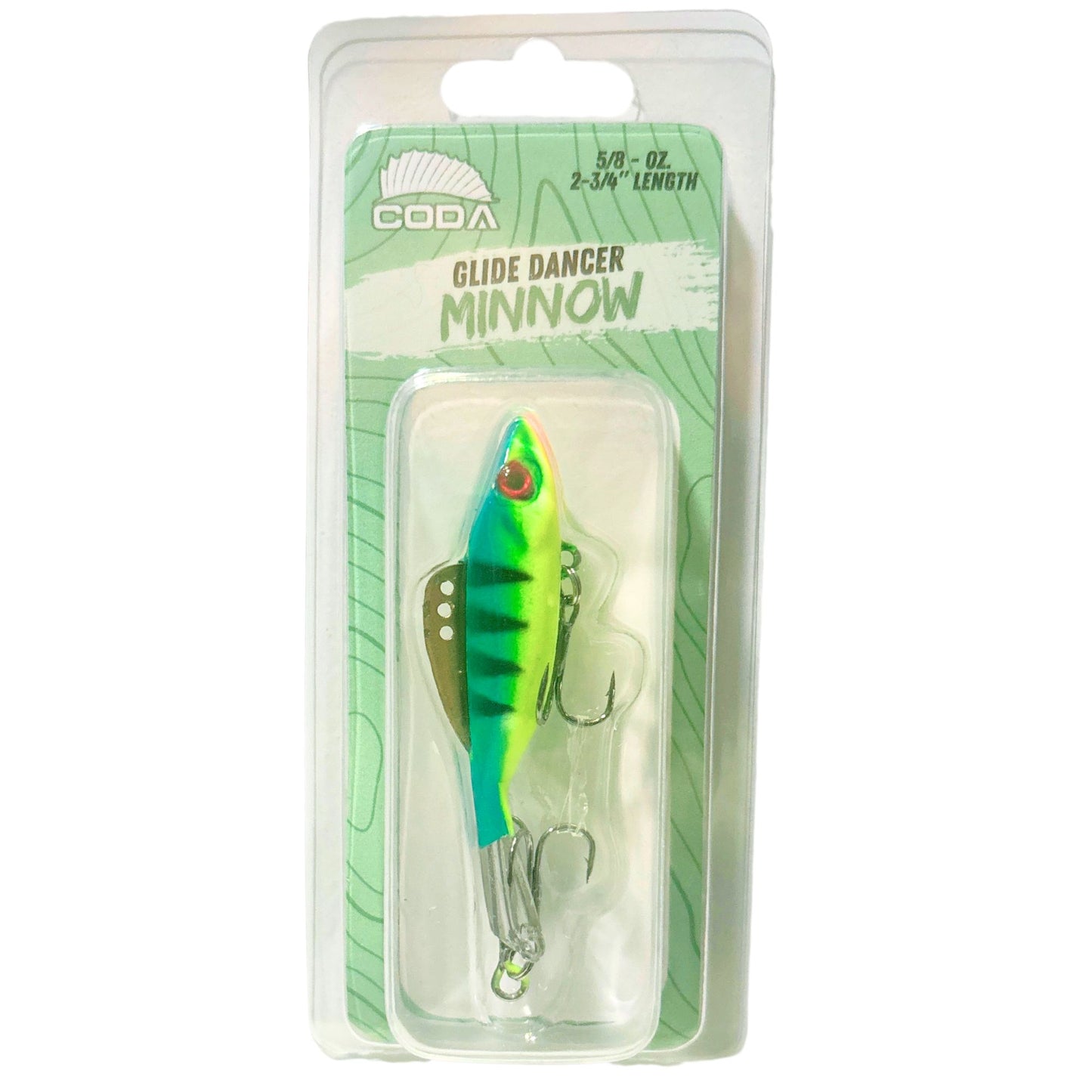 Glide Dancer Minnow Blue/Yellow Tiger