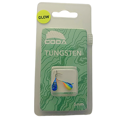 Tungsten Raindrop Blue Stripe (2-Pack)