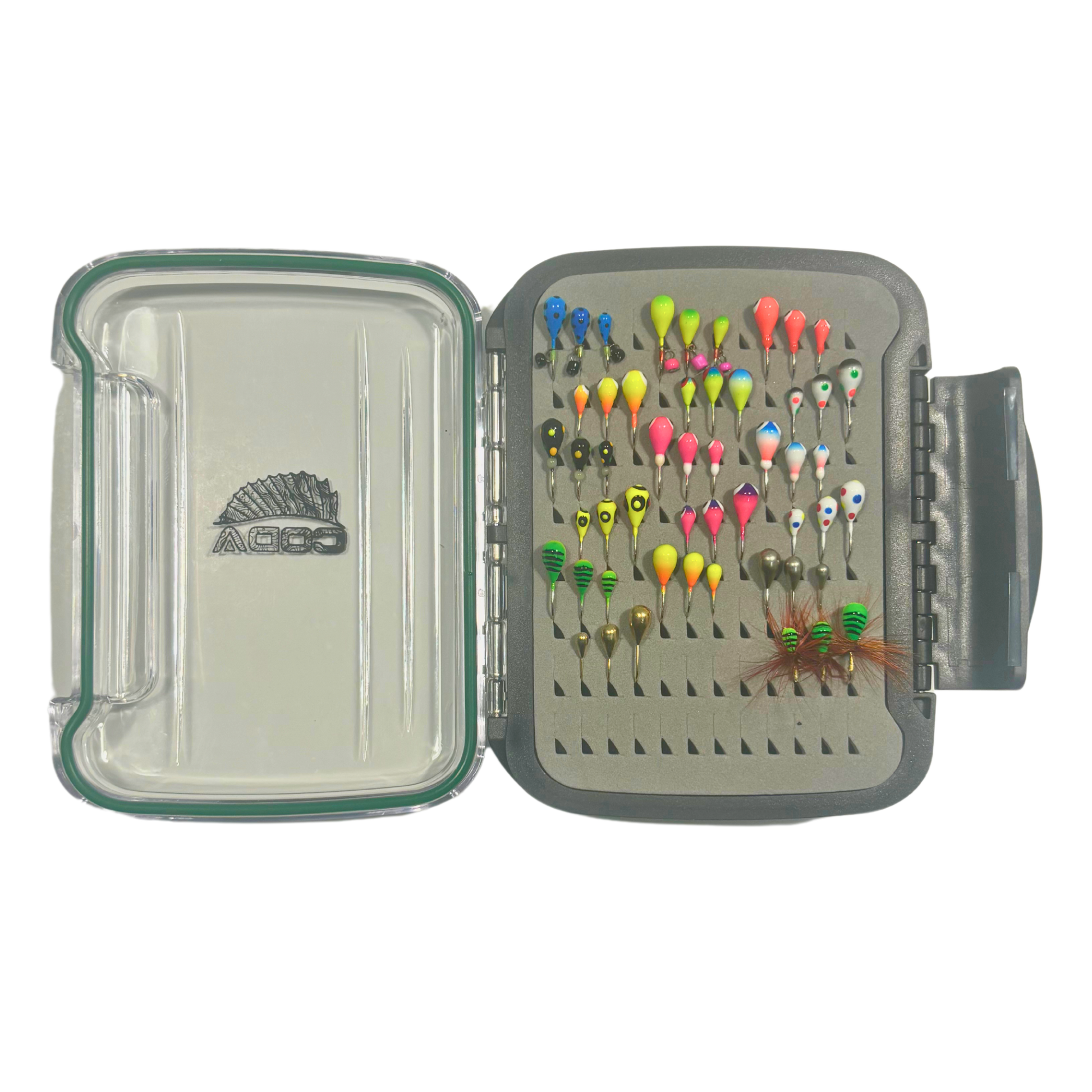 Tungsten Jigs Mystery Tackle Box Ice Fishing The Whole Works