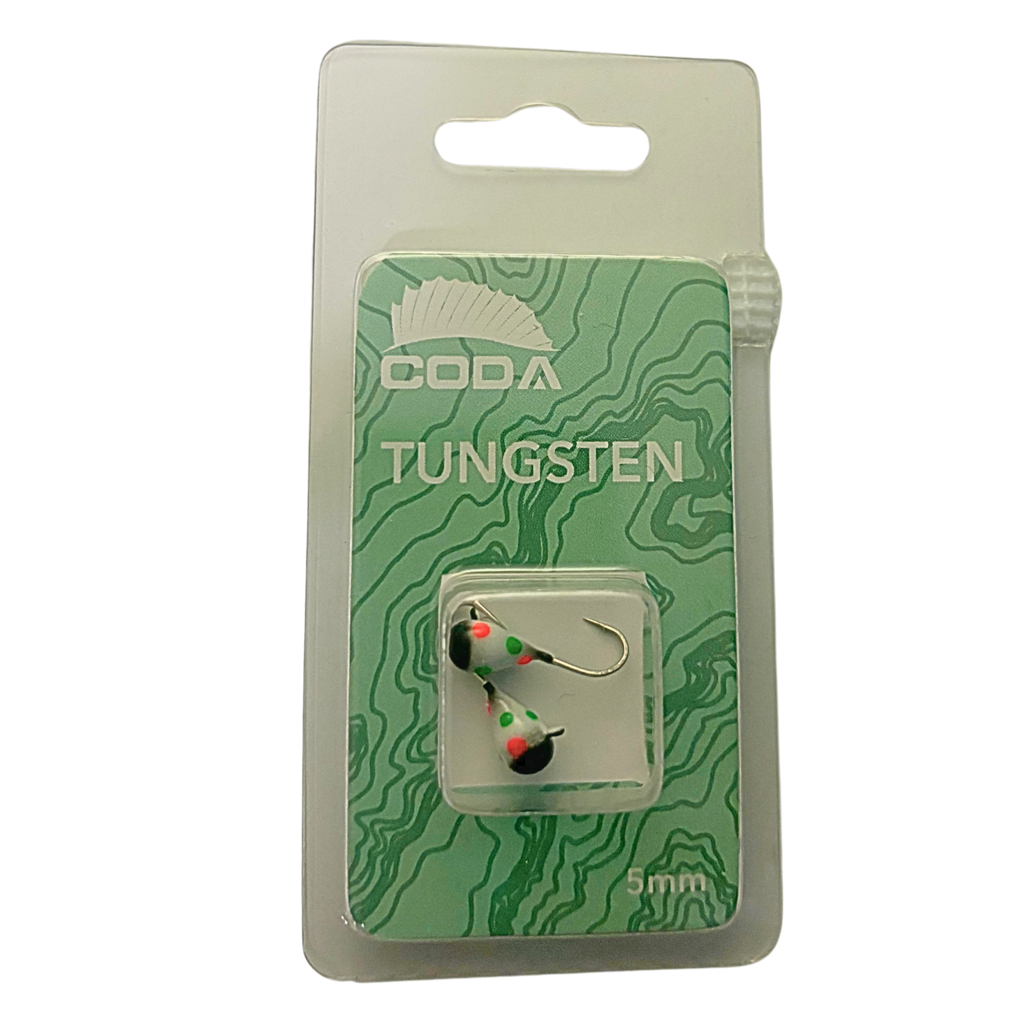 Tungsten Raindrop  White/Tropical Dots Glow (2-Pack)