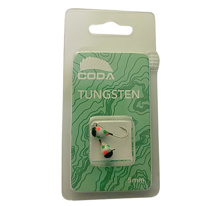 Tungsten Raindrop  White/Tropical Dots Glow (2-Pack)