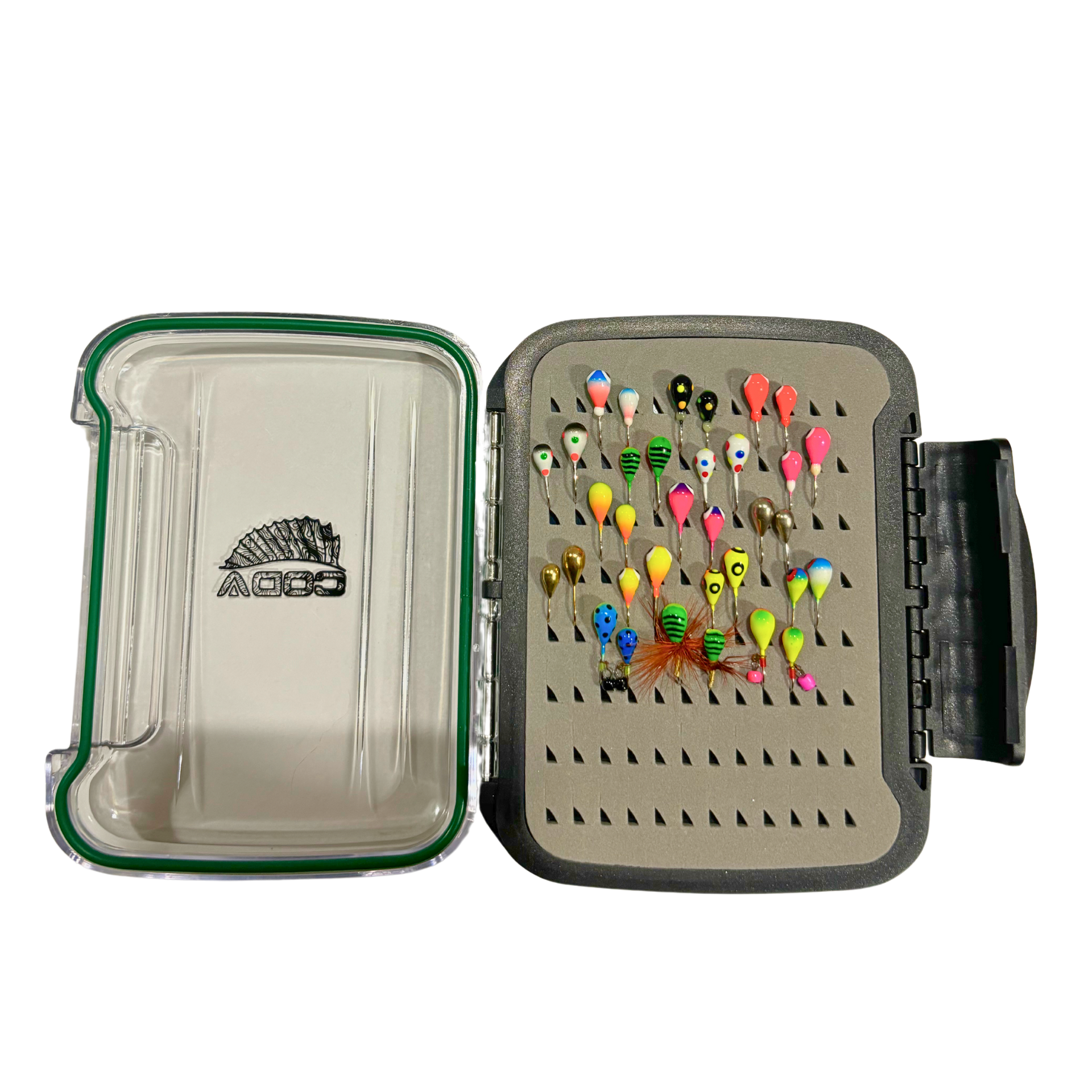 34 Piece Tungsten Jig Kit With Box – Coda Outdoors
