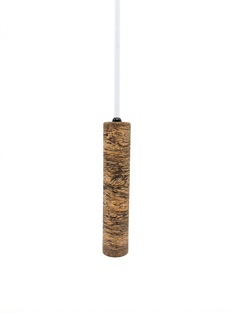 Wave Burl Cork Straight Grip