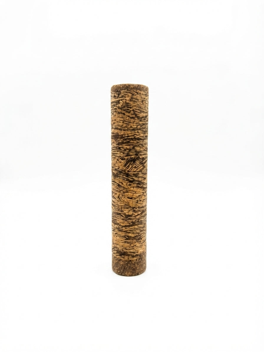 Wave Burl Cork Straight Grip