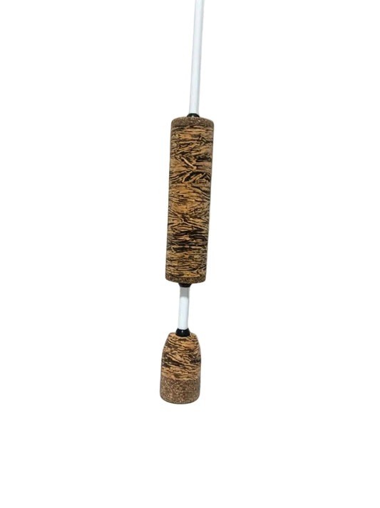 Wave Burl Cork Split Grip